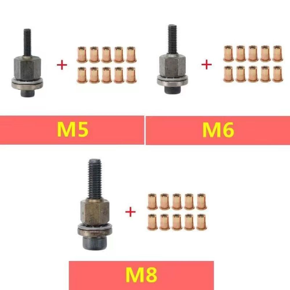 Rivet Setter Tool - Herramienta Remachadora Manual Portátil, Kit de