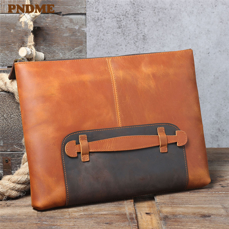 Leatherwork Designs - Bolso de mano Vintage hecho a