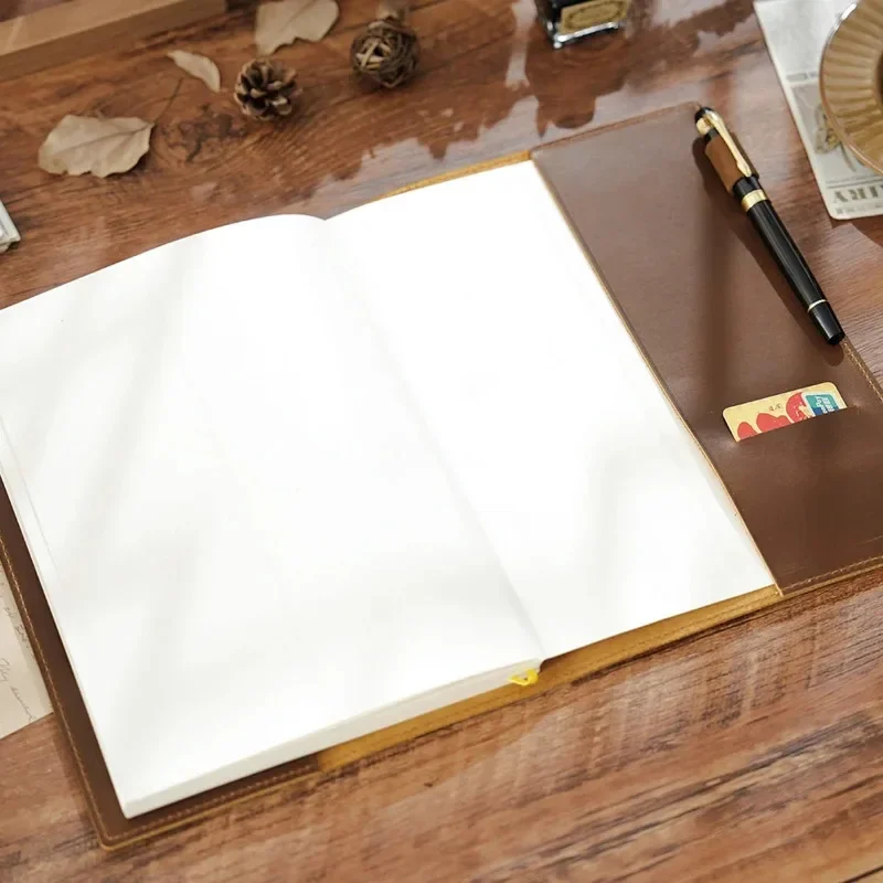 Leather Work Diary Covers - Nueva cubierta de cuero vintage para