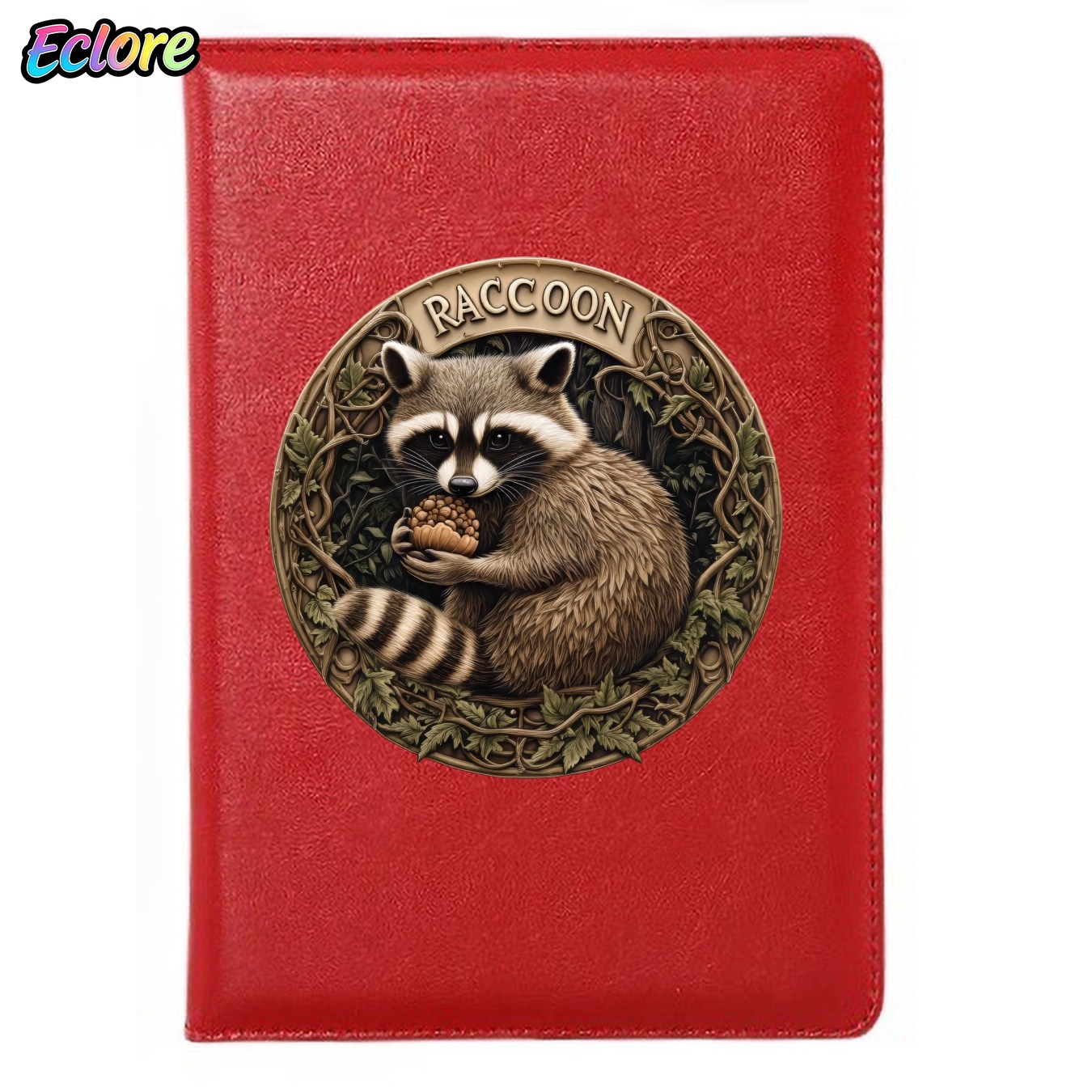 Leather Work Diary Covers - Diario de cuero vintage con ilustración