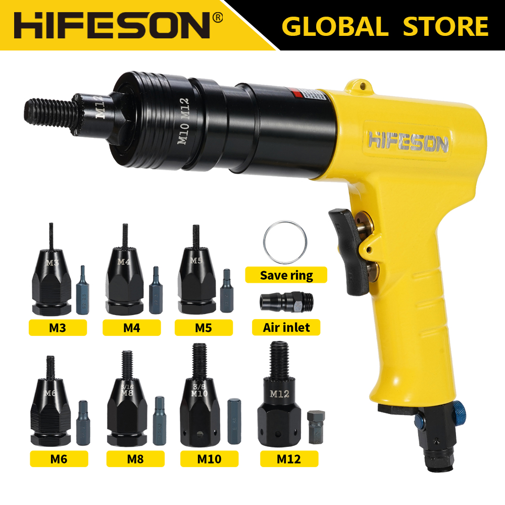 Pistolas de tuercas de remache - Rivet Setter Tool reseña y precio