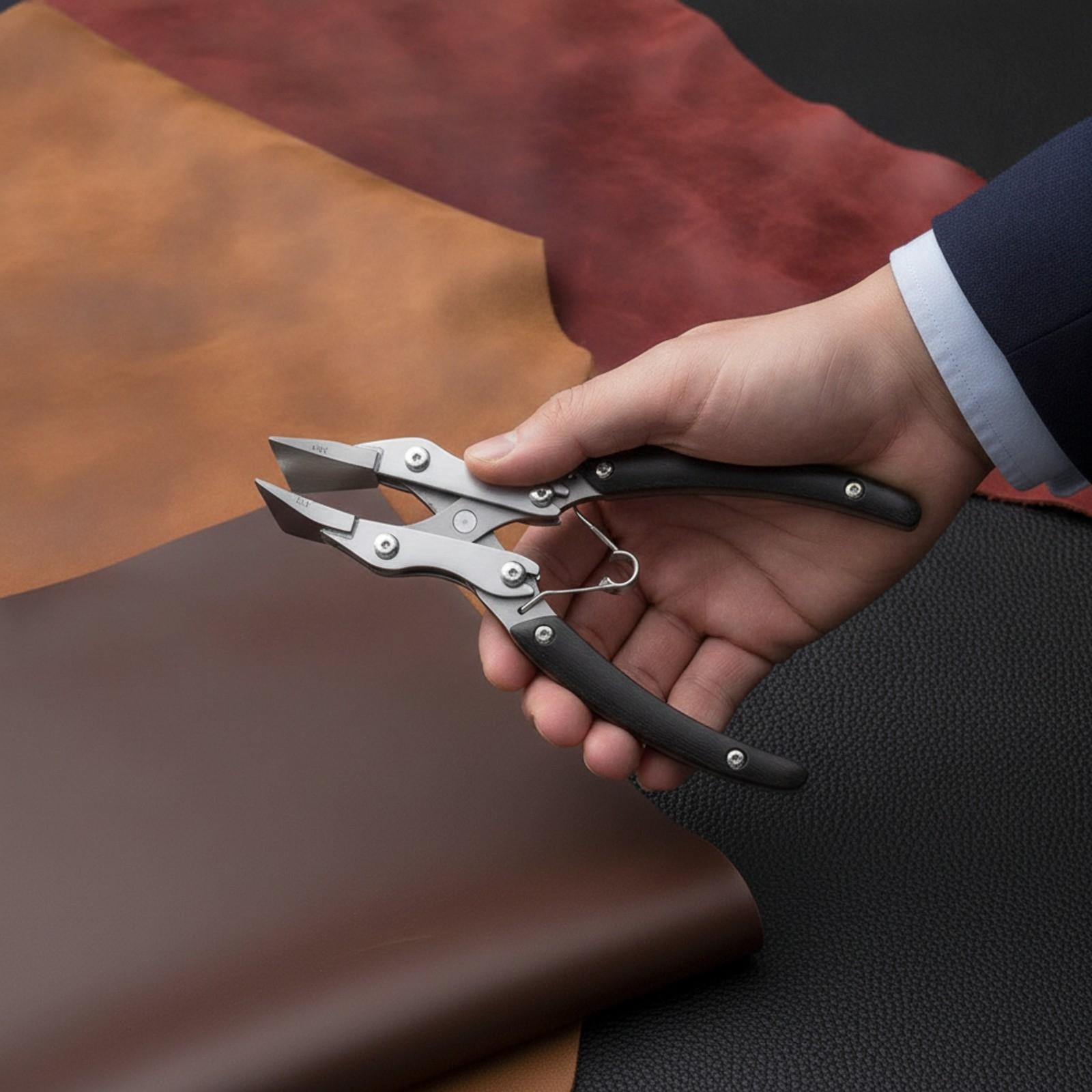 Alicates de punta plana, herra - Leatherwork Hand Press reseña y precio