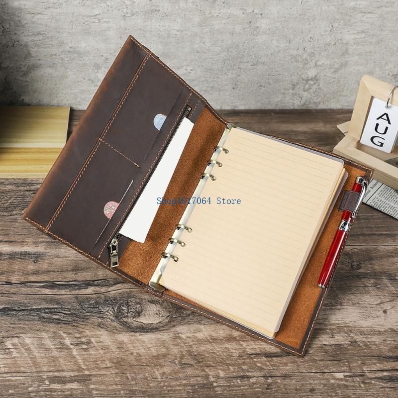 Funda diario portátil T3LB con - Leather Work Diary Covers reseña y precio