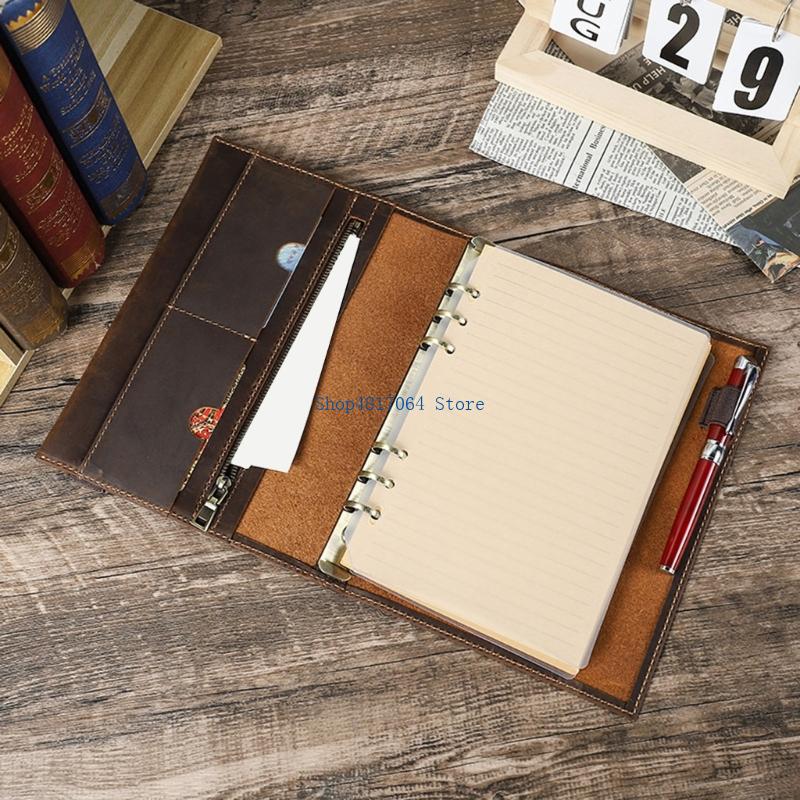Funda diario portátil T3LB con - Leather Work Diary Covers reseña y precio