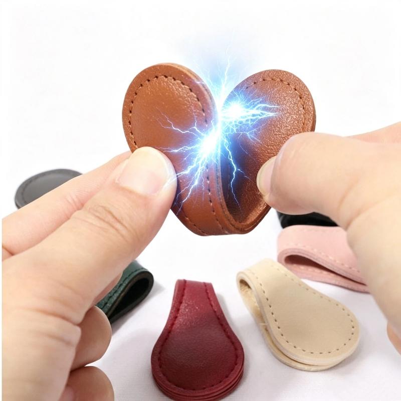 2 clips magnéticos de cuero de - Leatherwork Designs reseña y precio