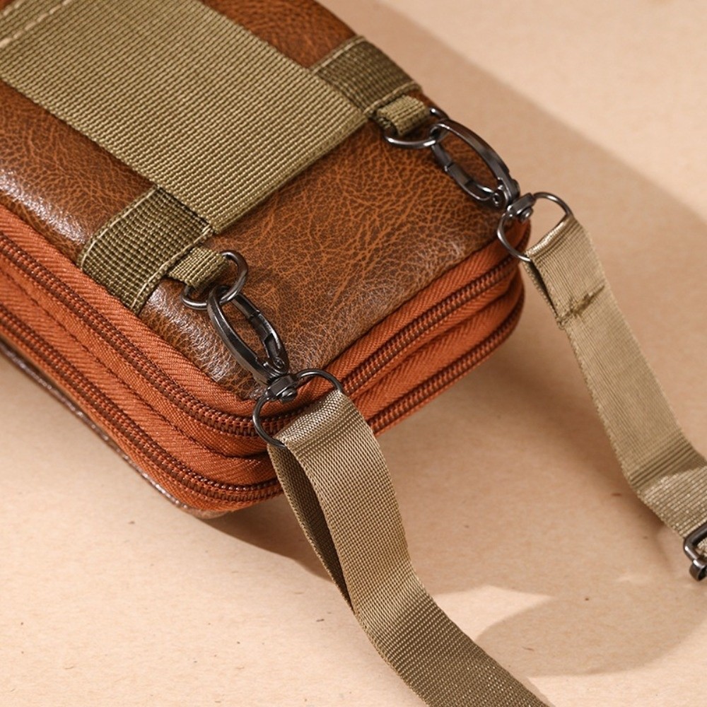 Bolso Bandolera de Cuero PU, E - Leatherwork Designs reseña y precio